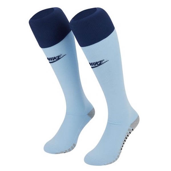 Socken Atletico Madrid Ausweich 2019-20 Blau Fussballtrikots Günstig